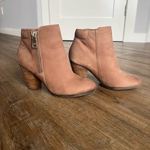Aldo - suede booties - size 6